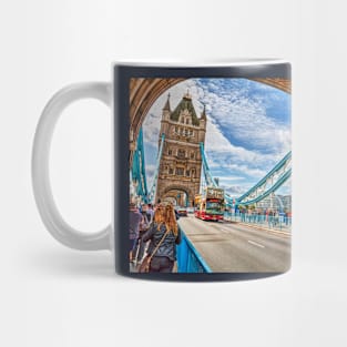 Tower Bridge And The London Shard Mug